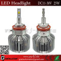 25W 3000lm Auto led lamp head light H9 headlight bulbs